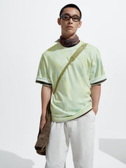 Men's Pleated Straight-Leg Cargo Pants