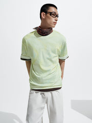 Men's Pleated Straight-Leg Cargo Pants