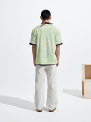 Men's Pleated Straight-Leg Cargo Pants