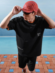 Men's Casual Leopard Print T-shirt
