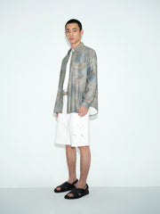 Men's Loose-Fit Gradient Print Shirt