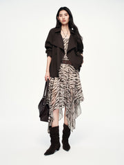 Women's Vintage Double-Breasted Trench Coat