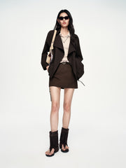 Women's Vintage Double-Breasted Trench Coat