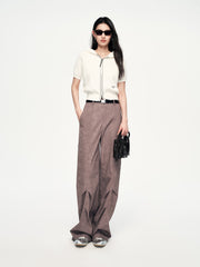 Women's Casual Straight-Leg Cargo Pants
