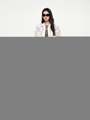 Women's Casual Heavy Jacquard Long-Sleeve Shirt