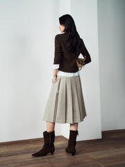 Women's Casual Tencel Flowing Sweatshirt Set