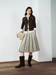 Women's Casual Tencel Flowing Sweatshirt Set