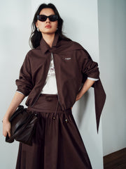 Women's Casual Tencel Wrap Jacket