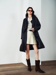 Women's Causal Sailor-Collar Lightweight Knit Cardigan