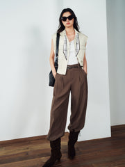 Women's Cargo Vest & Mini Skirt Set