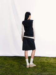 Women's Casual Hooded Knit Tank Top