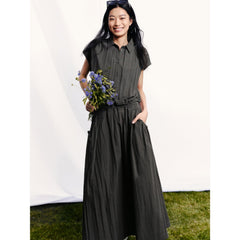 Women's Commuter Shirt and Skirt Set