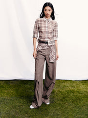 Women's Casual Straight-Leg Cargo Pants
