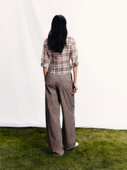 Women's Casual Straight-Leg Cargo Pants