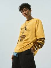 Men's Casual Relaxed Wide-Leg Cargo Pants
