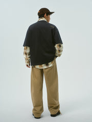 Men's Modal-Blend Wide-Leg Pants