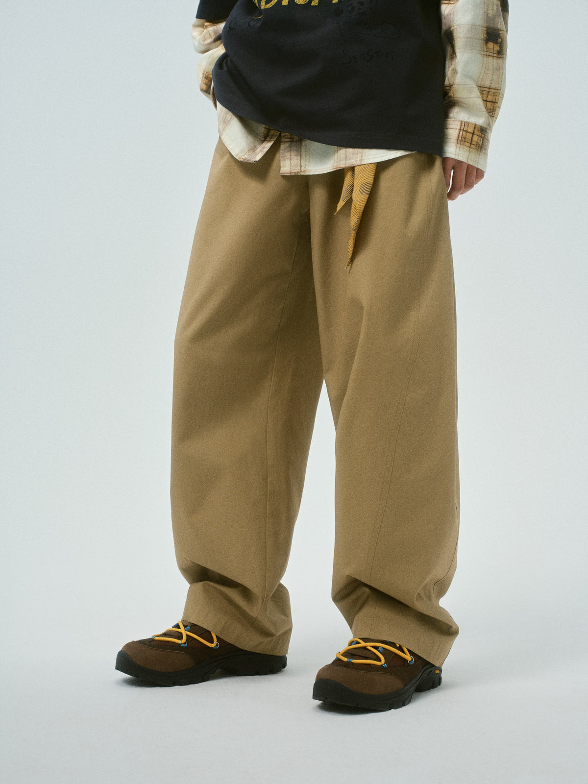 Men's Modal-Blend Wide-Leg Pants