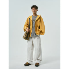 Men's Casual Oversized Hooded Outdoor Jacket