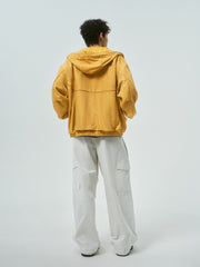 Men's Casual Oversized Hooded Outdoor Jacket