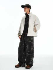 Men's American Vintage Camo Relaxed-Fit Jeans