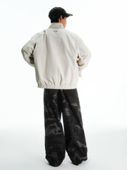 Men's American Vintage Camo Relaxed-Fit Jeans