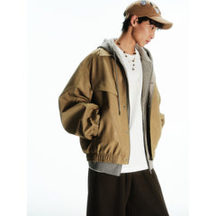 Men's Vintage Deconstructed Lapel Jacket