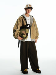 Men's Vintage Deconstructed Lapel Jacket