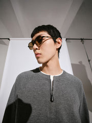 Men's Wool-Blend Faux-Layer Knit Pullover