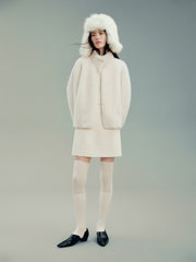 Women's Commuter Wool-Blend Robe Coat