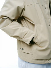 Men's Casual Khaki Goose Down Jacket
