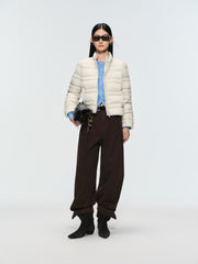 Women's Casual Lightweight Puffer Quilted Down Jacket