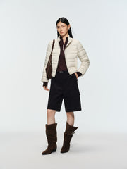 Women's Casual Lightweight Puffer Quilted Down Jacket