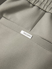Men's Solid Straight-Leg Sweatpants
