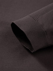 Men's Raglan-Sleeve Jacquard Zip-Up Knit Cardigan