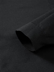 Men's Raglan-Sleeve Jacquard Zip-Up Knit Cardigan