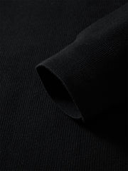 Men's Mixed-Fabric Panel Knit Cardigan