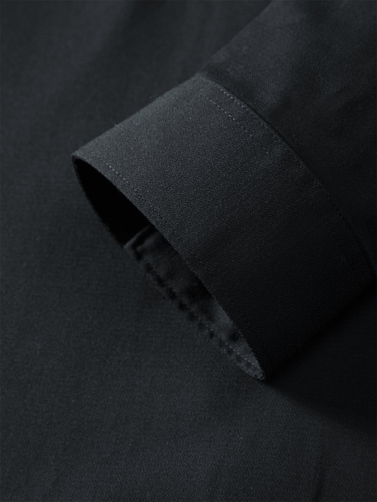 Men's Solid Shirt with Metallic Detail