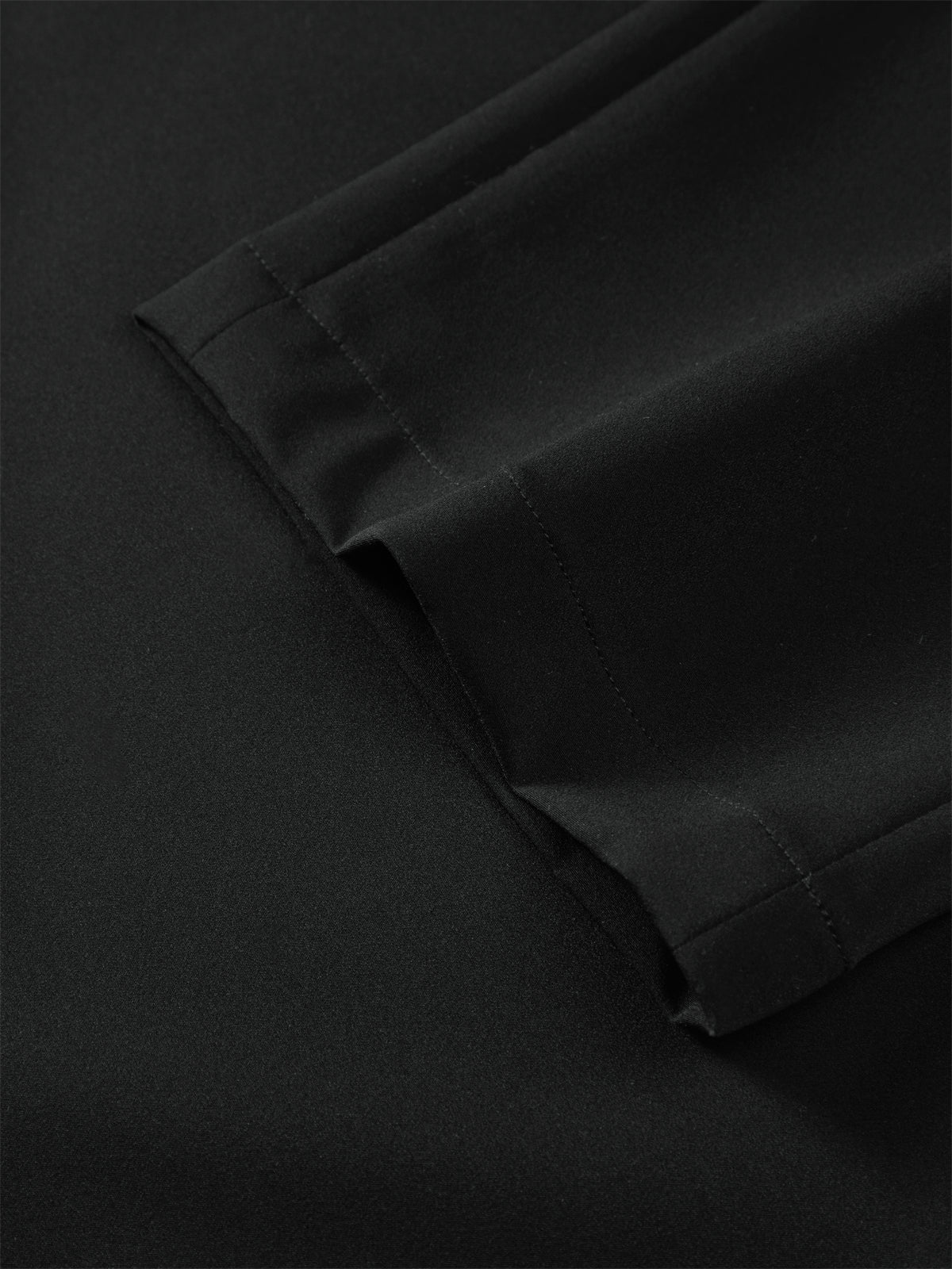 Men's 4-Way Stretch Black Casual Pants