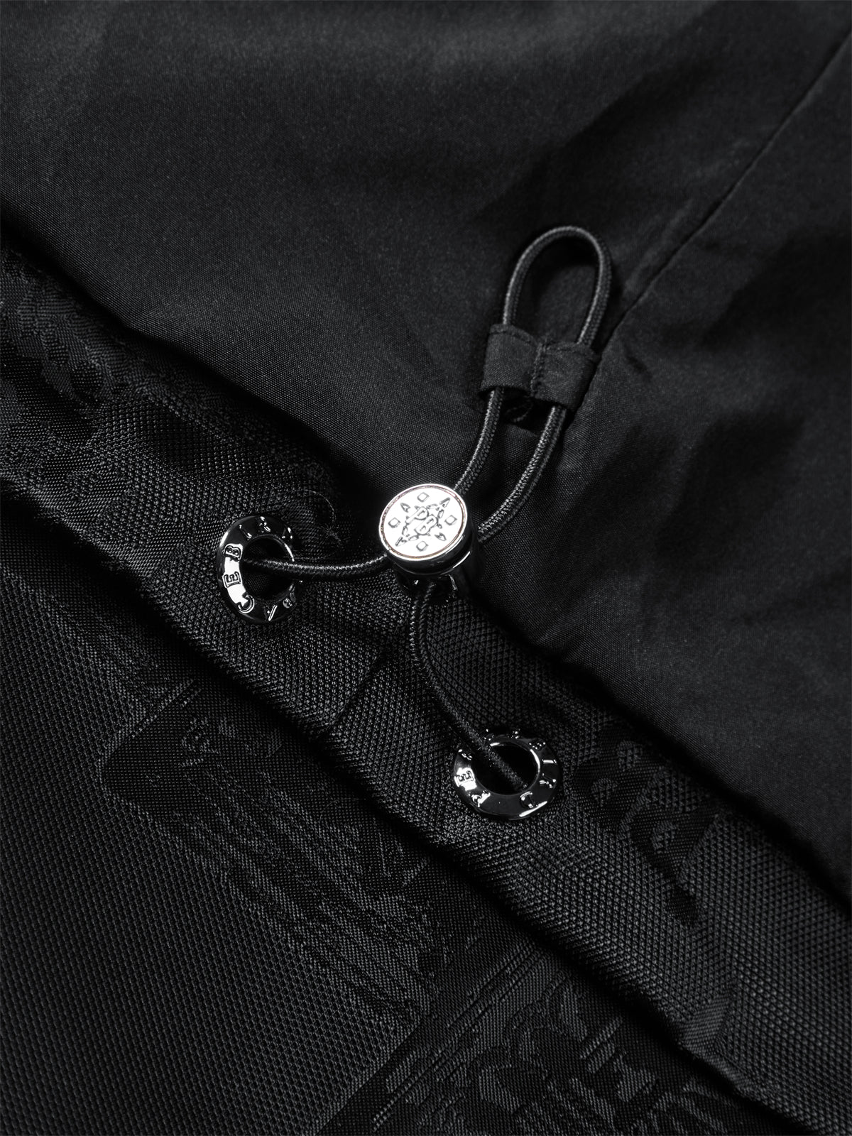 Men's Tonal Jacquard Hooded Jacket