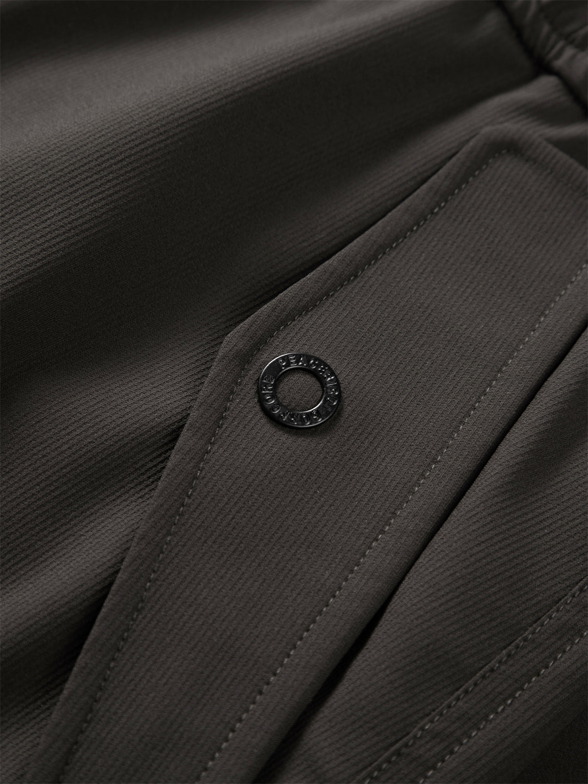 Men's Cargo-Style Pleated Parachute Pants
