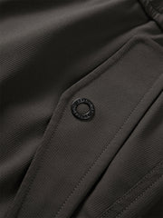 Men's Cargo-Style Pleated Parachute Pants
