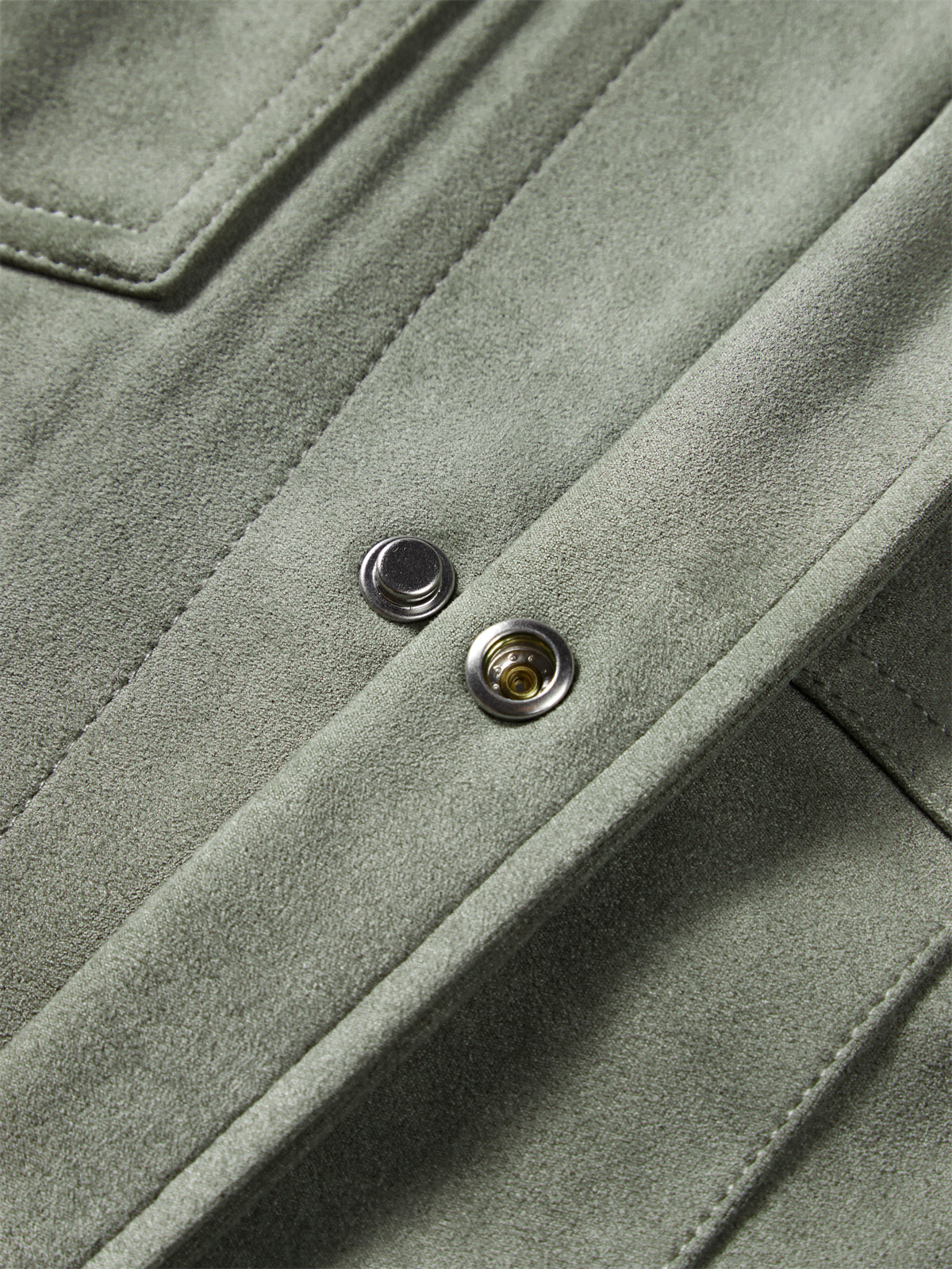 Men's Faux Suede Textured Jacquard Jacket