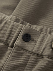 Men's Corduroy Textured Straight-Leg Casual Pants