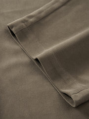Men's Corduroy Textured Straight-Leg Casual Pants