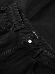 Men's Distressed Slim-Fit Jeans