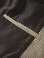 Men's Long Oversized Wool Trench Coat