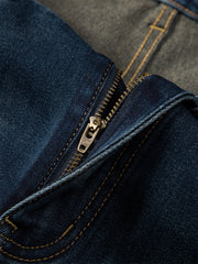 Men's Distressed Slim-Fit Jeans