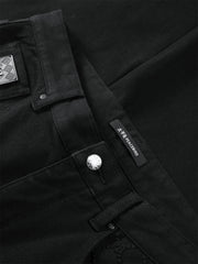 Men's Skinny Jeans with Jacquard Pocket Detail