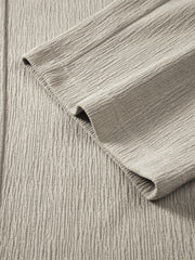 Men's Textured Straight-Leg Sweatpants