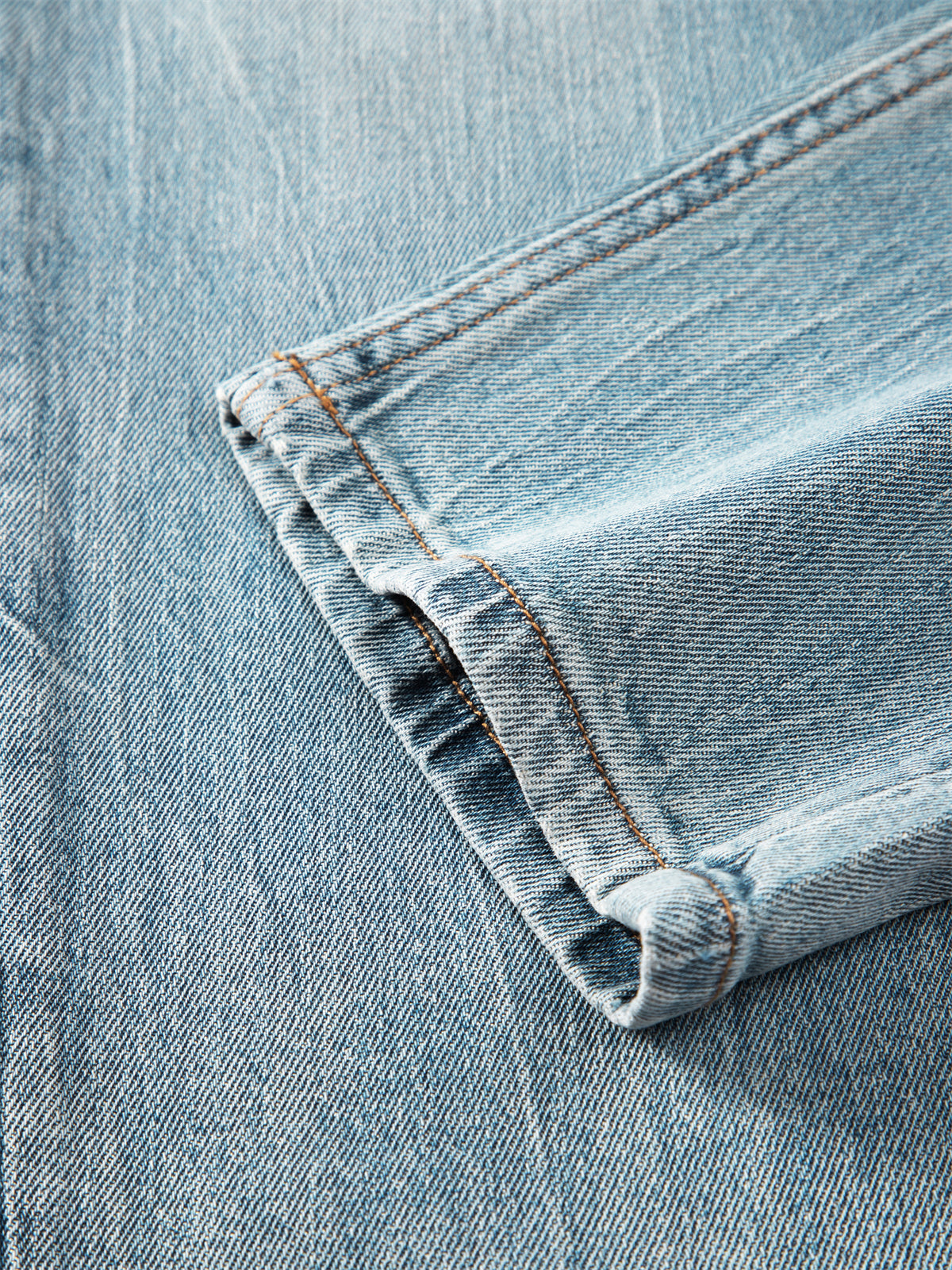 Men's Washed Tapered Jeans
